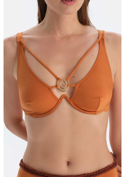 Açık Kahve Balenli Bikini Üst indirimleri
