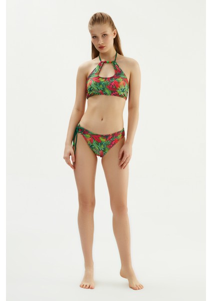 Yeşil 2031ESBK Boyundan Bağlı Bikini Tk.