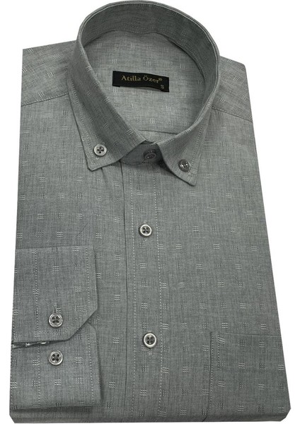 Uzun Kol Klasik Erkek Gömlek 7336 fiyatları