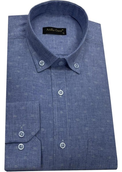 Uzun Kol Klasik Erkek Gömlek 7336 fiyatları