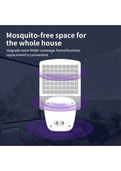 Ev Iç Mekanları Için Sivrisinek Tuzakları, Takılabilir Sinek Böcek Tuzağı, Sivrisinekler, Sivrisinekler, Meyve Sinekleri Için Yakalayıcı Us Plug (Yurt Dışından)