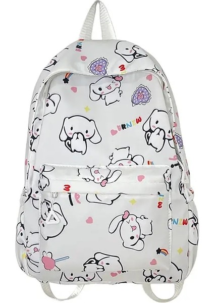 Kawaii Sanrio Hello Kitty Karikatür Sırt Çantası Bebek Erkek Çocuklar Çocuklar Güzel Okul Çantası Anaokulu Okul Çantası Çocuk Hediye Kilo: 43-28-12CM E (Yurt Dışından)