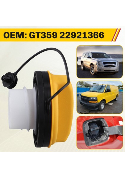 Araba Gaz Benzin Deposu Kapağı Iç Yakıt Deposu Kapağı GT359 22921366 Cadillac Escalade Chevy Silverado Gmc Yukon Için (Yurt Dışından) fırsatları
