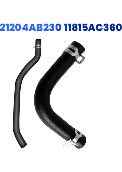 2 Adet Araba Pcv Hortum Bağlantısı 21204AB230 11815AC360 Subaru Forester Impreza Legacy Wrx 2011-2018 Hvac Isıtıcı Hortumu (Yurt Dışından)
