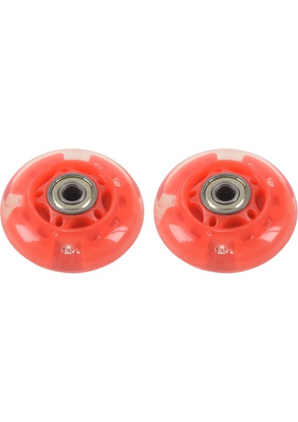 1 Çift 8mm Dia 608ZZ Rulman Inline Scooter Paten Paten Tekerleği Kırmızı (Yurt Dışından) fiyatları
