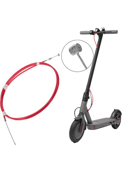 Fren Kolu Disk Kırma Kablo Kiti Seti Xiaomi Mijia M365 Elektrikli Scooter Parçaları Değiştirme (110MM M365) (Yurt Dışından) modelleri
