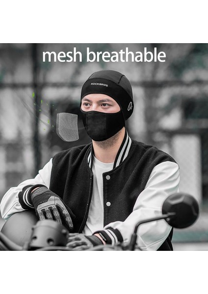 Rockbros Bisiklet Şapkası Bisiklet Şapkası Nefes Alabilen Tam Baş Maskesi Erkekler Kadınlar Güneşlik Bisiklet Kayak Motosiklet Tırmanma (Yurt Dışından) fırsatları