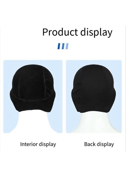 Zoyosports Kış Açık Hava Bisiklet Şapkası Bisiklet Kayak Rüzgar Geçirmez Şapka Sıcak Maske Toz Geçirmez Yüz Koruması Kapüşon, Siyah (Yurt Dışından) fırsatları