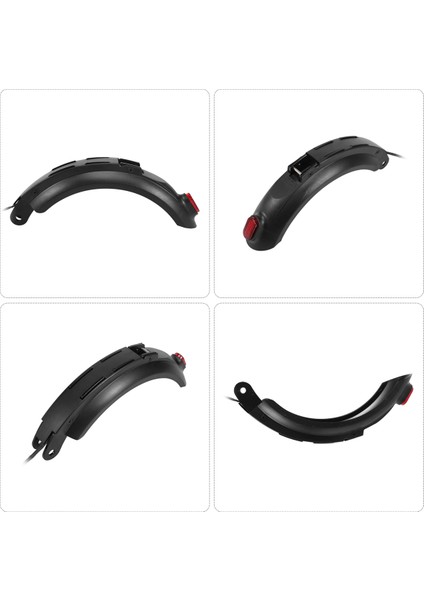 Kugoo S1 ve S1 Pro S3 ve S3 Pro Katlanır Elektrikli Scooter E Scooter Için Stok Arka Çamurluk (Yurt Dışından)