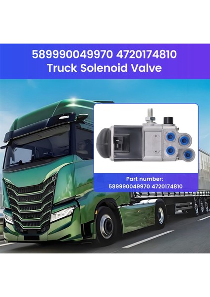 589990049970 4720174810 Kamyon Solenoid Valfi Volvo Mercedes Benz Mandaf Iveco (Yurt Dışından) fırsatları