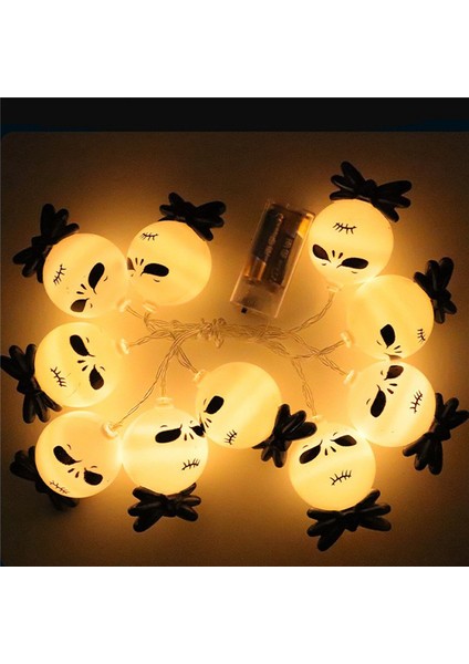 Cadılar Bayramı Hayalet Iskeletler LED Işık Dize Festivali Cadılar Bayramı Dekorasyon Ev Partisi Süsleme Için 3 Metre 20LED (Yurt Dışından)