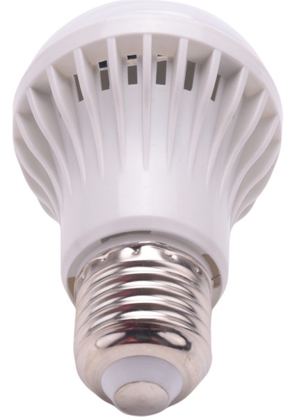 E27 LED Ampul Işık Hareket Sensörlü Işık LED Pır Hareket Sensörü Lamba Küre Ampul Işık Lambası, 5W (Yurt Dışından)