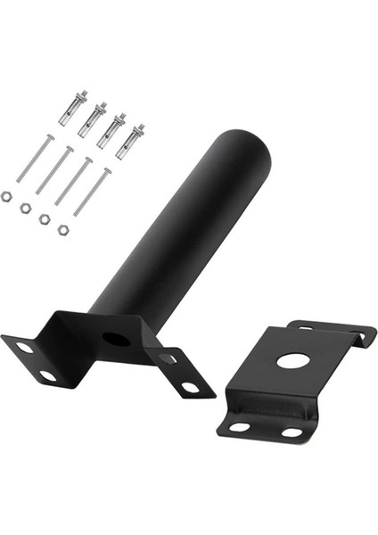 Güneş Enerjili Sokak Lambası Braketi Dış Mekan Sokak Lambası Uzatma Montaj Metal LED Işık Montaj Direği Dış Mekan Sokak Lambası Kolu (Yurt Dışından)