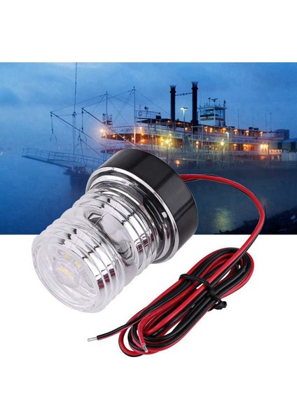 Tekne Yat Için LED Navigasyon Işığı Her Yerde 360 ° Su Geçirmez Deniz Çapa Lambası Tekne Aksesuarları (Yurt Dışından)