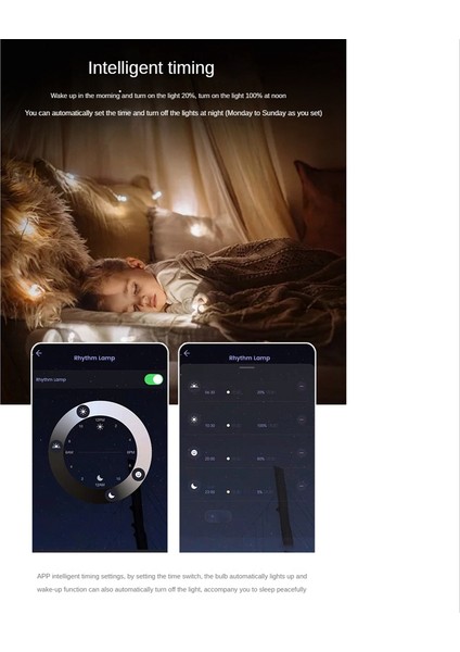 12 Inç 24W Rgbcw Tam Renkli Tavan Işığı 3000K-6500K Karartma Renk Eşleştirme Bluetooth Sesli Tavan Işığı Ab 220V-240V (Yurt Dışından)