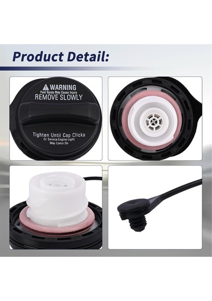 Araba Gaz Benzin Deposu Kapağı Iç Yakıt Deposu Kapağı GS3L-42-250B GS3L42250B Mazda 3 2010-2013 6 Cx-7 Cx-9 (Yurt Dışından)