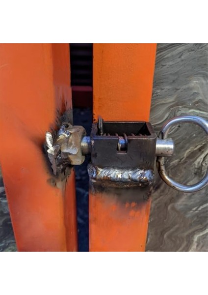 Römork Kapısı Mandalı, Yaylı Mandal Kilidi, Düz Borulu Kaynaklı 5/8 Inç Yaylı Mandal Tertibatı 2 Paket (Yurt Dışından) indirimleri