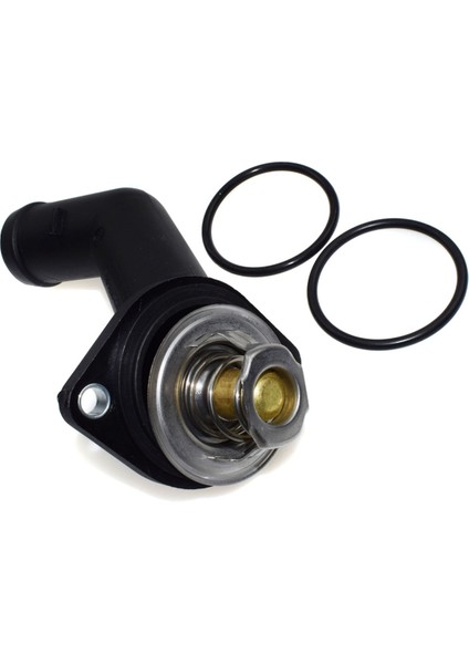 Audi Tt Jetta Beetle Termostat Muhafaza Kapağı ve O-Ringli Termostat 06A121121C, 050121113C Için Yeni (Yurt Dışından)