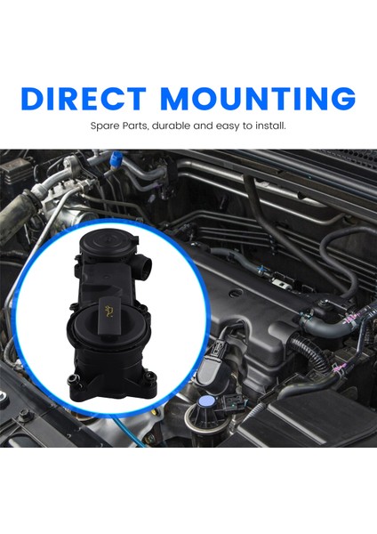 Motor Karter Havalandırma Vanası 06M103515H, 06M103515F, 06M103517B Audi A4 A5 Q5 A6 A7 A8 S8 Vw Touareg 2017-2023 Için (Yurt Dışından)