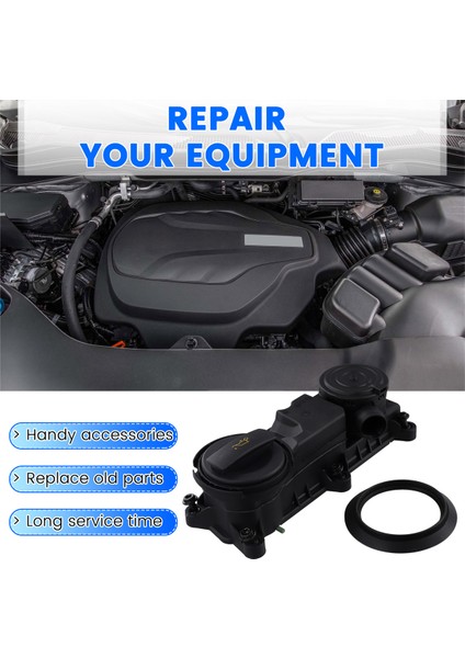 Motor Karter Havalandırma Vanası 06M103515H, 06M103515F, 06M103517B Audi A4 A5 Q5 A6 A7 A8 S8 Vw Touareg 2017-2023 Için (Yurt Dışından)