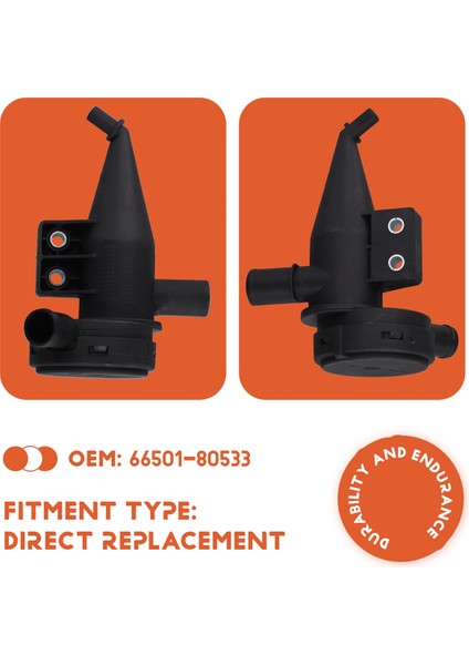 66501-80533 Ssangyong Rexton Stavic Rodius 2.0dsl Egzoz Valfi Için Motor Yağı Ayırıcı Tertibatı (Yurt Dışından)