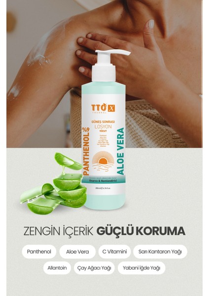 x Aloe Vera Losyon Güneş Sonrası Bakım, Nemlendirici, Ferahlatıcı, Yatıştırıcı 200 ml indirimleri
