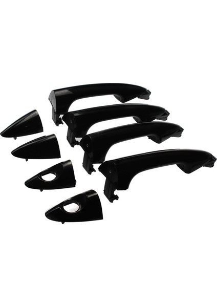 1 Set Kapı Kolu Dış Kapı Kolu 82651-1R000 82661-1R000 83651-1R000 83661-1R000 Hyundai Accent Verna Için (Yurt Dışından)
