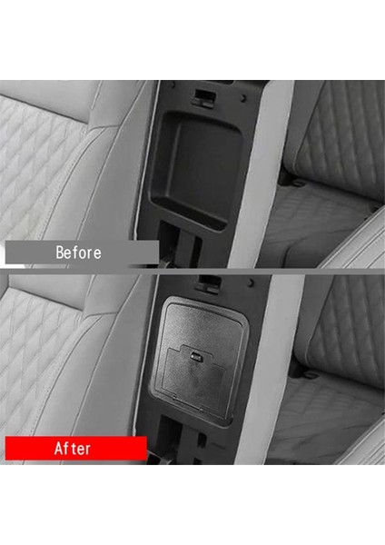 Mitsubishi Outlander 2021-2022 Merkezi Kontrol Kol Dayama Kapağı Saklama Kutusu Gizlilik Saklama Kutusu Modifiye Aksesuarlar (Yurt Dışından)