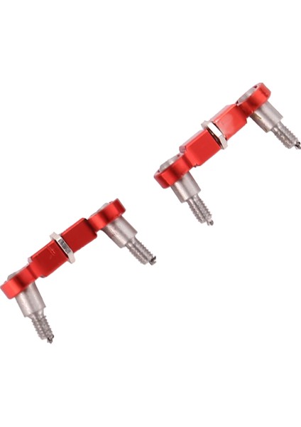 Metal Arka Bilyalı Bağlantı Çubuğu Bağlantı Çubuğu Wltoys K969 K979 K989 K999 P929 P939 1/28 Rc Araba Yükseltmeleri Parçaları Aksesuarları,kırmızı (Yurt Dışından)