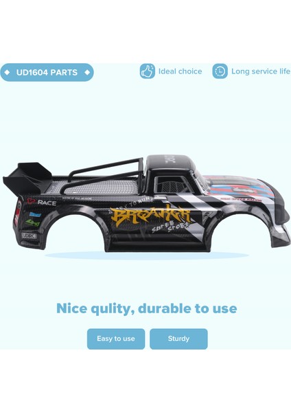 UD1601 Rc Araba Gövde Kabuğu Udırc UD1601 UD-1601 Ud 1601 1/16 Rc Araba Yedek Parça Aksesuarları (Yurt Dışından) indirimleri