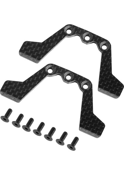 Karbon Fiber Düşürme Plakası Kiti TATT-033 1/10 Tamiya TT02 Rc Araba Yükseltme Aksesuarları (Yurt Dışından)