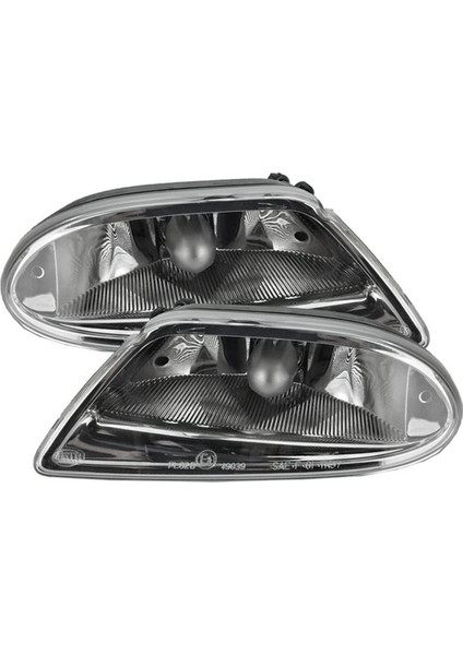 1 Çift Araba Sis Önleyici Lambası Mercedes-Benz W163 ML320 ML350 ML430 ML500 1998-2005 A1638200328 A1638200428 Sürüş Lambası (Yurt Dışından)