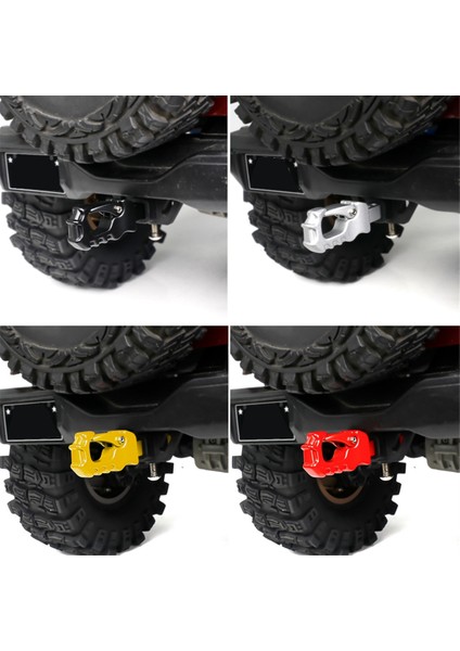 Rc Araba Simülasyonu Tırmanma Arabası Dıy Modifikasyon Yükseltme Metal Römork Kancası Rogue Kurtarma Tokası Dekoratif Aksesuarlar D (Yurt Dışından) fiyatları