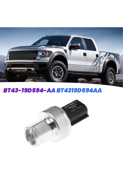 Ford F-150 Lincoln Transit Klima Soğutma Sensörü BT4319D594AA Için 4 Adet A/c Basınç Anahtarı (Yurt Dışından)