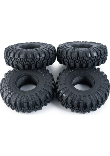 Adet 137MM 2.2 Kauçuk Lastik Tekerlek Lastikleri 1/10 Rc Paletli Araba Için Eksenel Wraith SCX10 Capra Traxxas Trx4 Trx6 D90 (Yurt Dışından)