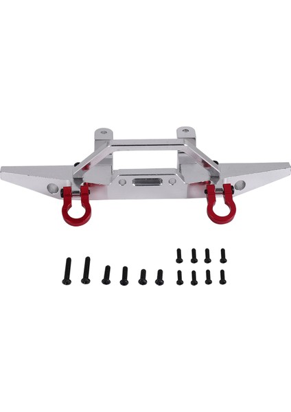Mn D90 D91 D96 MN90 MN99S 1/12 Rc Araba Yükseltme Parçaları Aksesuarları Için Metal Ön Tampon, Gümüş (Yurt Dışından)