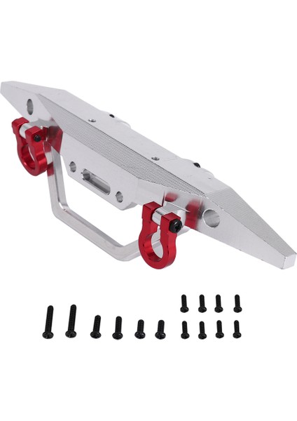 Mn D90 D91 D96 MN90 MN99S 1/12 Rc Araba Yükseltme Parçaları Aksesuarları Için Metal Ön Tampon, Gümüş (Yurt Dışından)