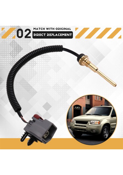 Ford Focus Escape 00-04 Için Motor Soğutma Suyu Sıcaklık Sensörü YS4Z6G004AA (Yurt Dışından)