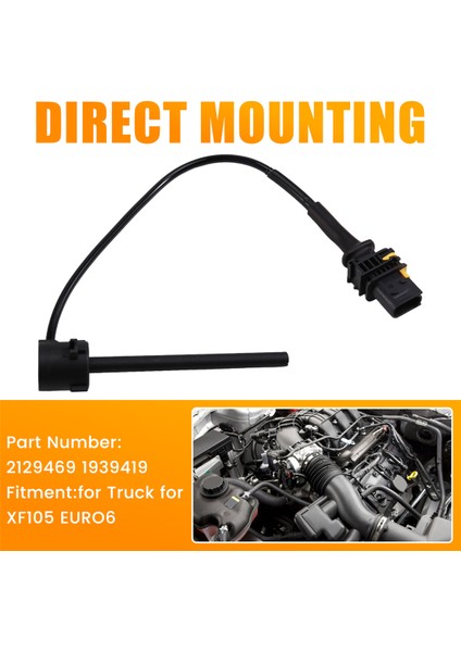 Daf Kamyonlar Için Kamyon Soğutma Suyu Seviye Sensörü Daf XF105 Euro6 2129469 1939419 (Yurt Dışından)