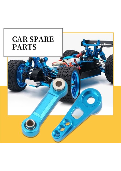25T Servo Kol Boynuz Servo Çekme Çubuğu Wltoys A959 A959-B A949 A969 A979 Rc Araba Yükseltme Parçaları Aksesuarları, Mavi (Yurt Dışından)