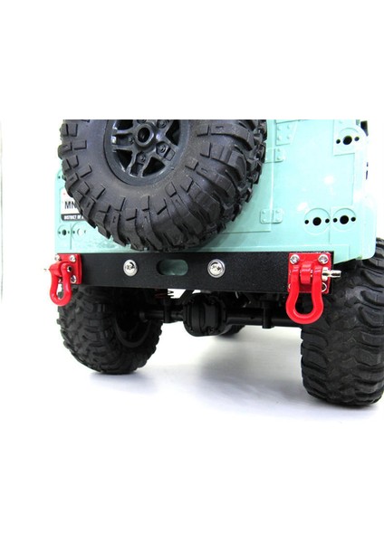 Mn D90 D91 D96 MN98 MN99S MN45 1/12 Rc Araba Yükseltme Parçaları Aksesuarları Için Çekme Kancalı Metal Arka Tampon, B (Yurt Dışından)