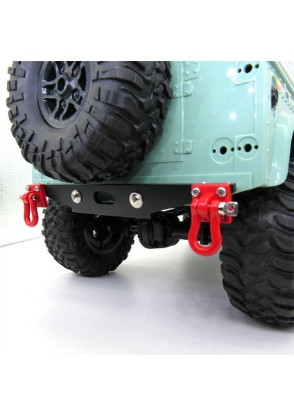 Mn D90 D91 D96 MN98 MN99S MN45 1/12 Rc Araba Yükseltme Parçaları Aksesuarları Için Çekme Kancalı Metal Arka Tampon, B (Yurt Dışından)