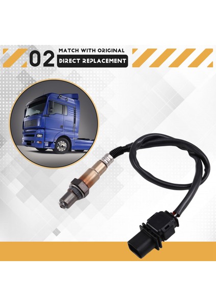 0281004107 O2 Oksijen Sensörü Hava Yakıt Oranı Sensörü Man Lc Tga Tgx Tgs Tgm Tgl 51154080001 2R0906261 Için Değiştirilir (Yurt Dışından)