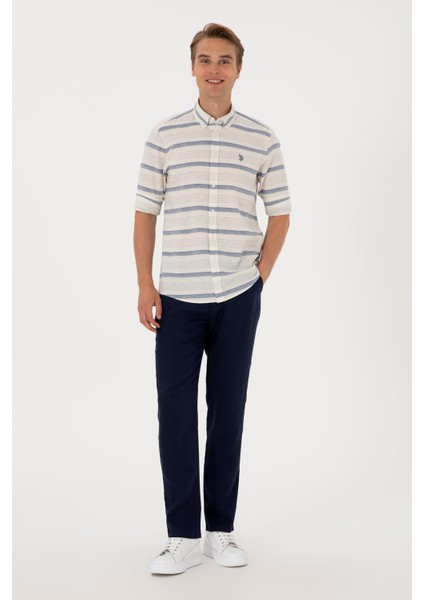 Erkek Lacivert Pantolon (Kanvas-Chino) 50300193-VR033