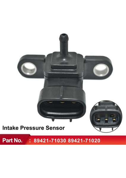 5 Adet Turbo Basınç Sensörü 89421-71020 89421-71030 Toyota Hilux Hiace Prado Yaris Emme Mutlak Basınç Sensörü (Yurt Dışından)