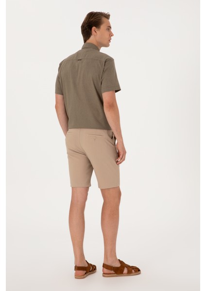 Erkek Bej Şort / Bermuda 50300420-VR011 fırsatları