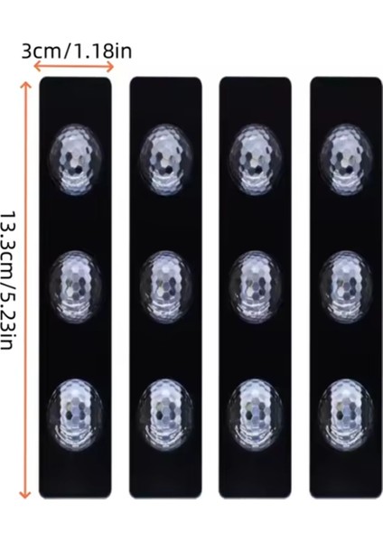 4 Adet Araba Iç Mekan LED Çok Renkli Rgb Şerit Işık Dekoratif Atmosfer Lambaları USB Kablosuz Ortam Aydınlatma Araba Işığı (Yurt Dışından)