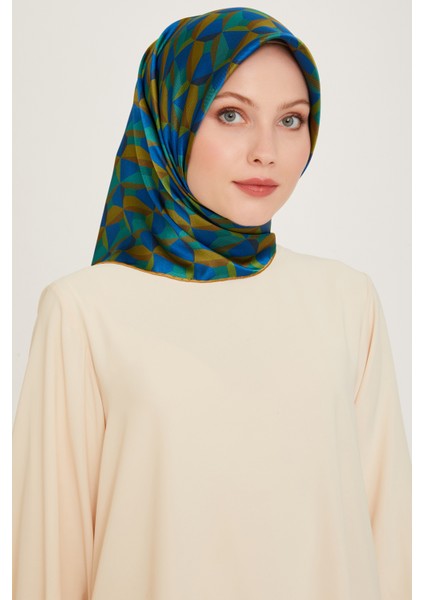 Nostalji Serisi Ipek Twill Eşarp 9204D