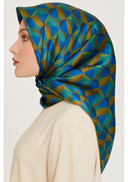 Nostalji Serisi Ipek Twill Eşarp 9204D