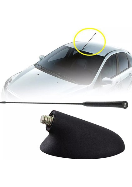 Araba Radyo Am/fm Bağlantı Anteni Anten Kütlesi ve Tabanı Ford Focus Mondeo Fiesta 1508144 1087087 (Yurt Dışından) fiyatları
